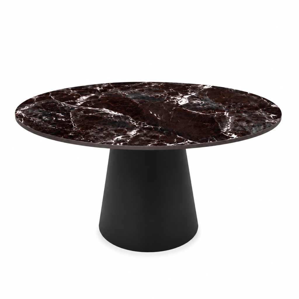 Eettafel Barroque Red Conisch Rond