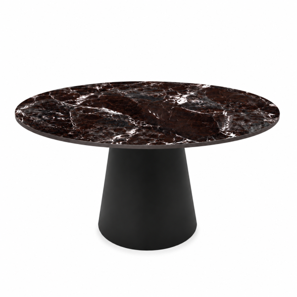 Eettafel Barroque Red Conisch Rond