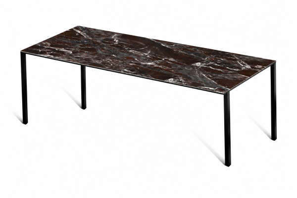 Eettafel Barroque Red Frame Rechthoek