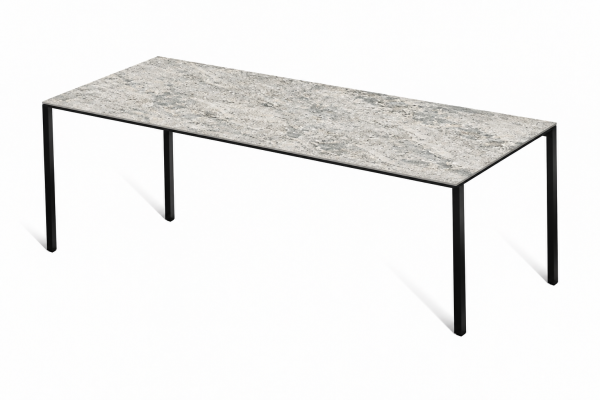 Eettafel Blue Granite Frame Rechthoek
