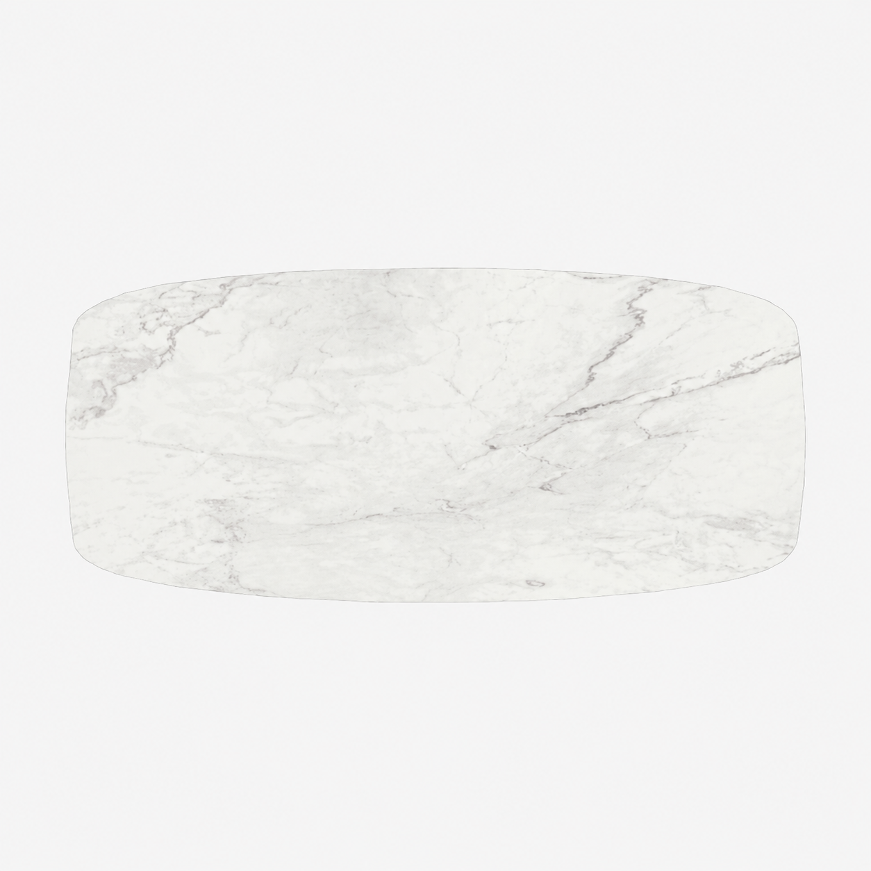 Eettafel Calacatta Spin Deens Ovaal - Afbeelding 2