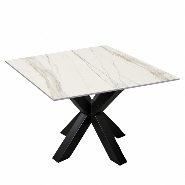 Eettafel Calacatta Gold Matrix Vierkant