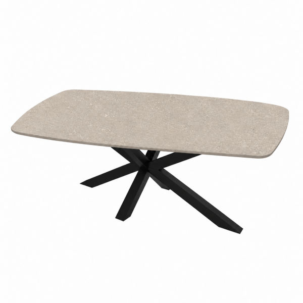 Eettafel Stone Chablis Spin Deens Ovaal