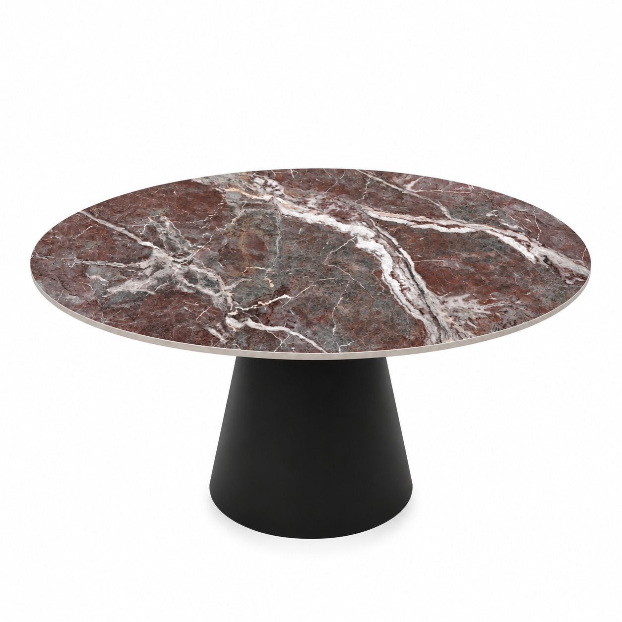 Eettafel Dusty Rose Conisch Rond