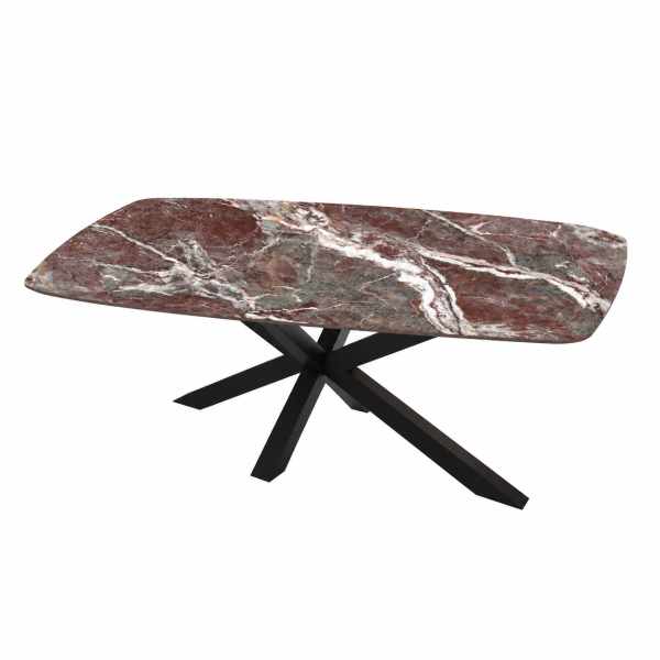 Eettafel Dusty Rose Spin Deens Ovaal