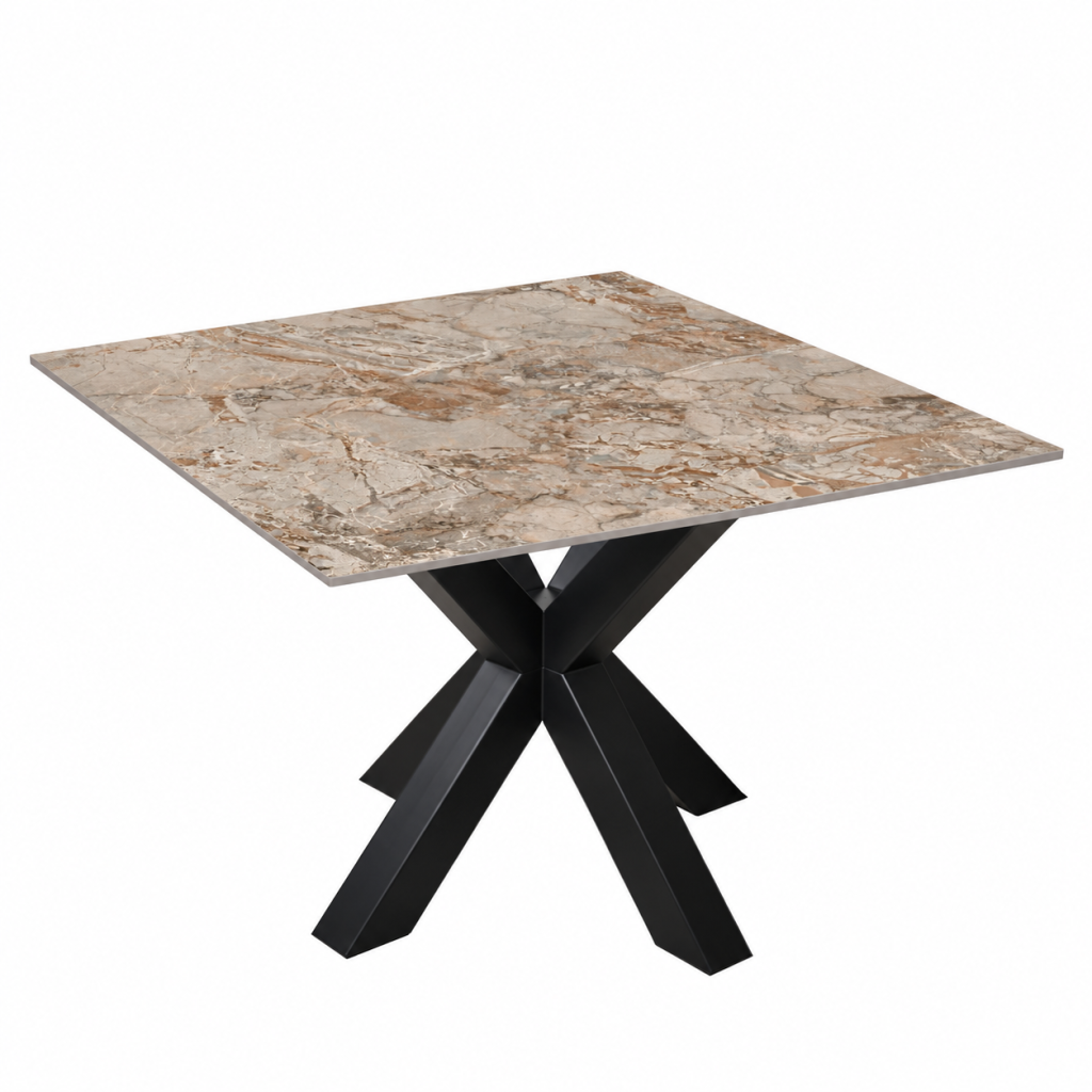 Eettafel Bronze Fantasy Matrix Vierkant