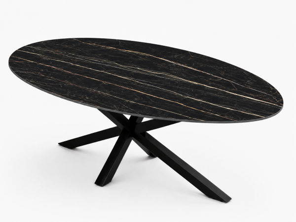 Eettafel Laurent Spin Ovaal