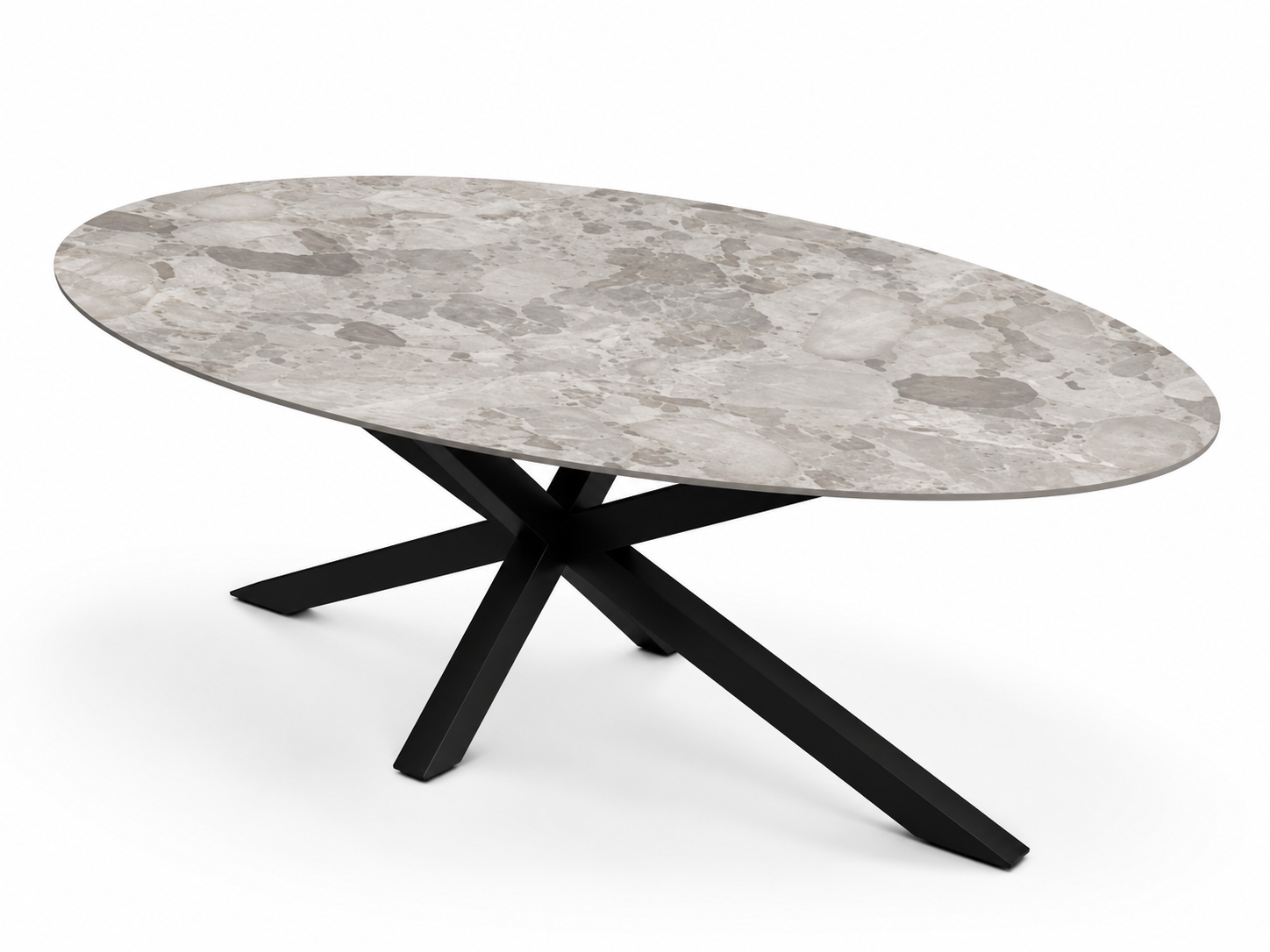 Eettafel Lucania Spin Ovaal