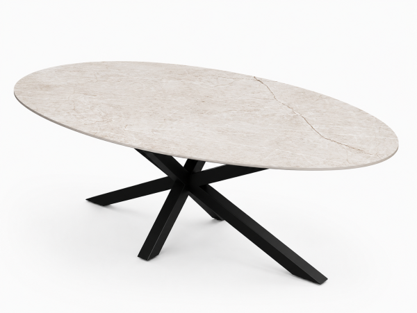 Eettafel Mahal Spin Ovaal