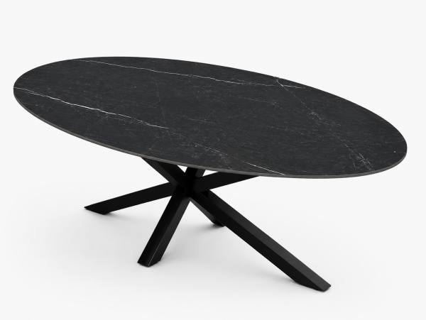 Eettafel Marquinia Spin Ovaal