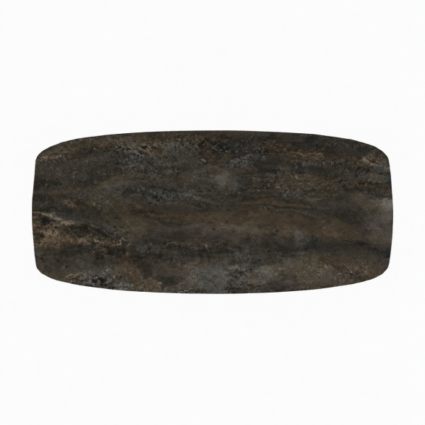 Eettafel Metal Burnished Spin Deens Ovaal - Afbeelding 2