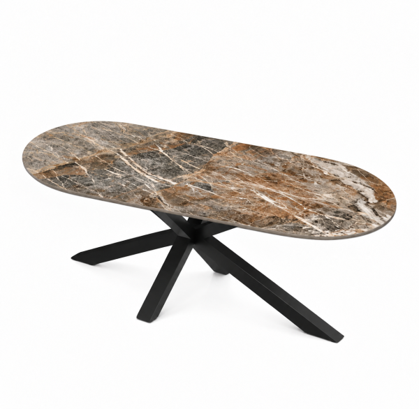 Eettafel Mountain Peak Spin Halve Cirkel