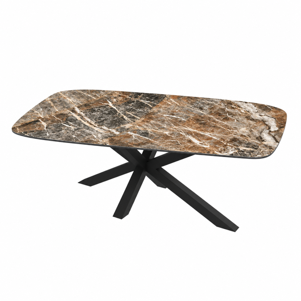 Eettafel Mountain Peak Spin Deens Ovaal