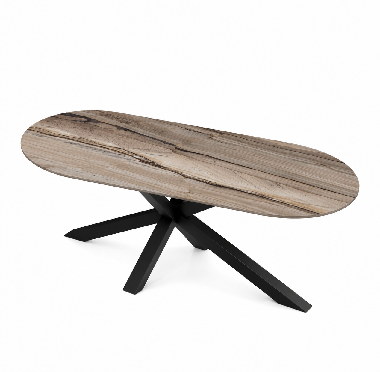 Eettafel Sequoia Spin Halve Cirkel