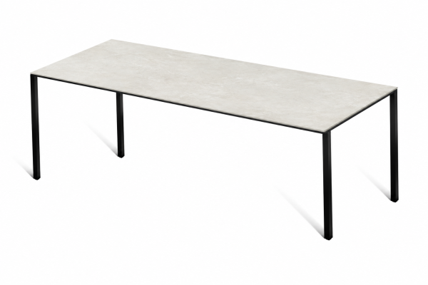 Eettafel Shake Travertine Frame Rechthoek