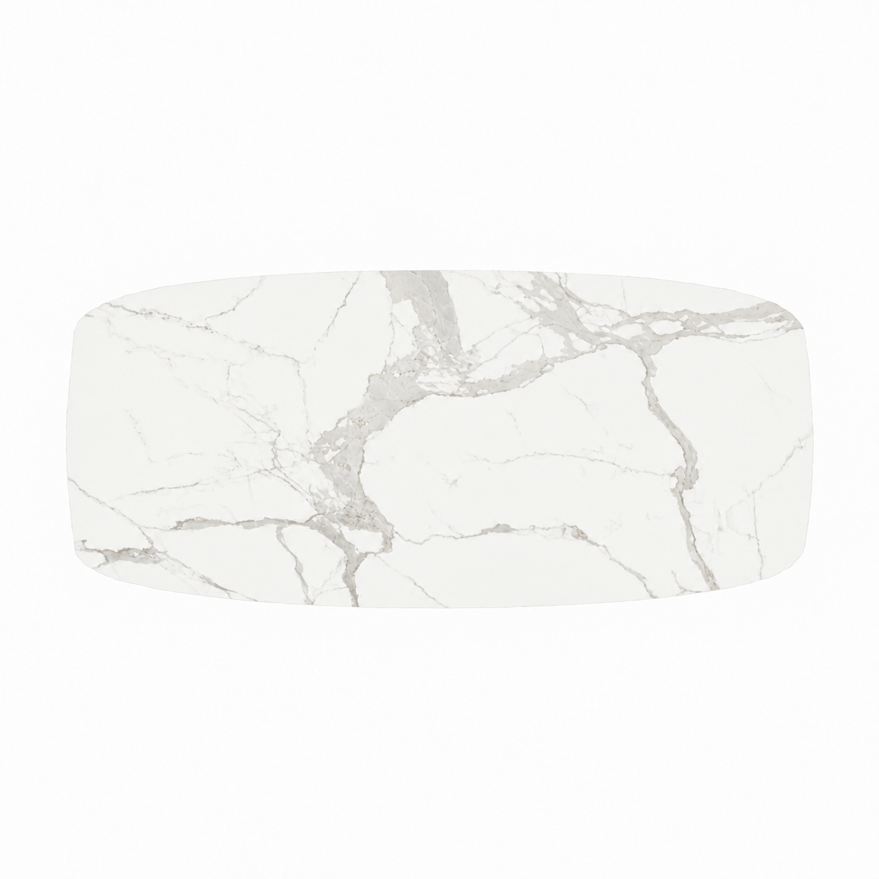 Eettafel Statuario Spin Deens Ovaal - Afbeelding 2