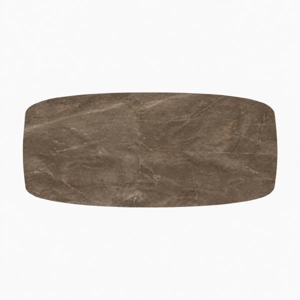 Eettafel Stone Brown Spin Deens Ovaal - Afbeelding 2