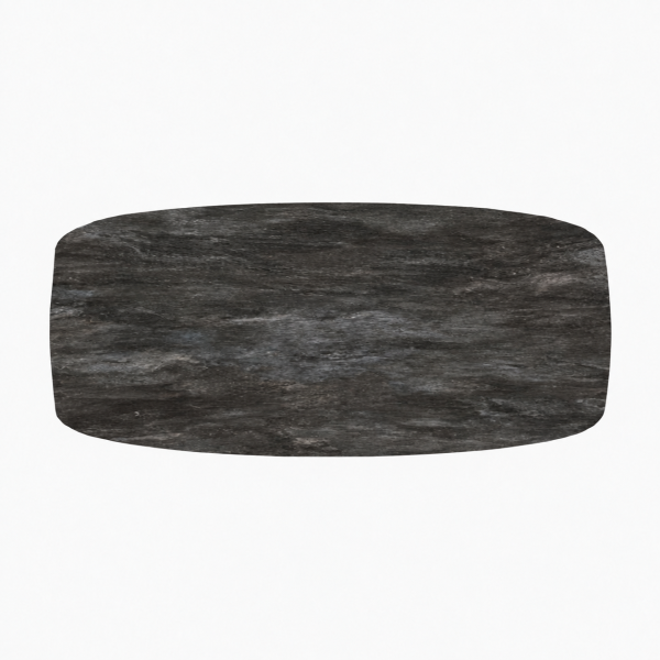 Eettafel Stone Noir Spin Deens Ovaal - Afbeelding 2