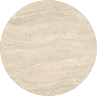 Eettafel Gold Travertine Conisch Rond - Afbeelding 2