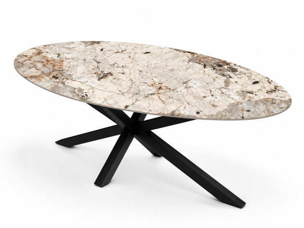 Eettafel Tundra Spin Ovaal