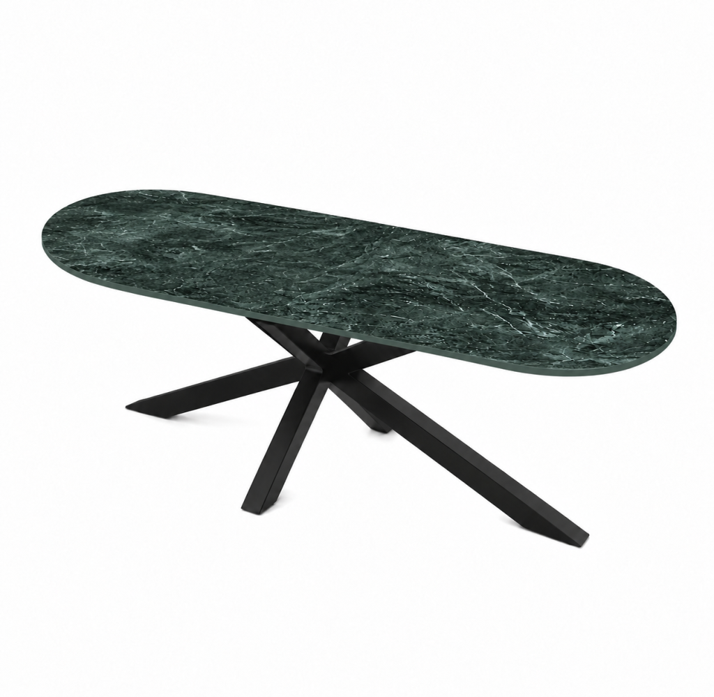 Eettafel Alpi Verde Spin Halve Cirkel