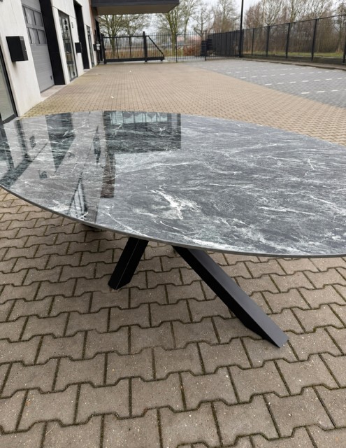 Eettafel Alpi Verde Spin Deens Ovaal - Afbeelding 3