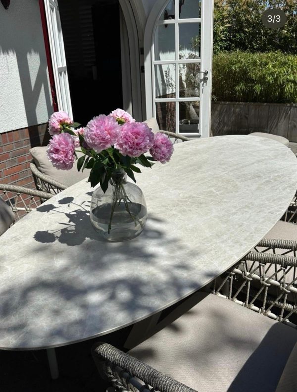 Eettafel Yamuna Spin Deens Ovaal - Afbeelding 3