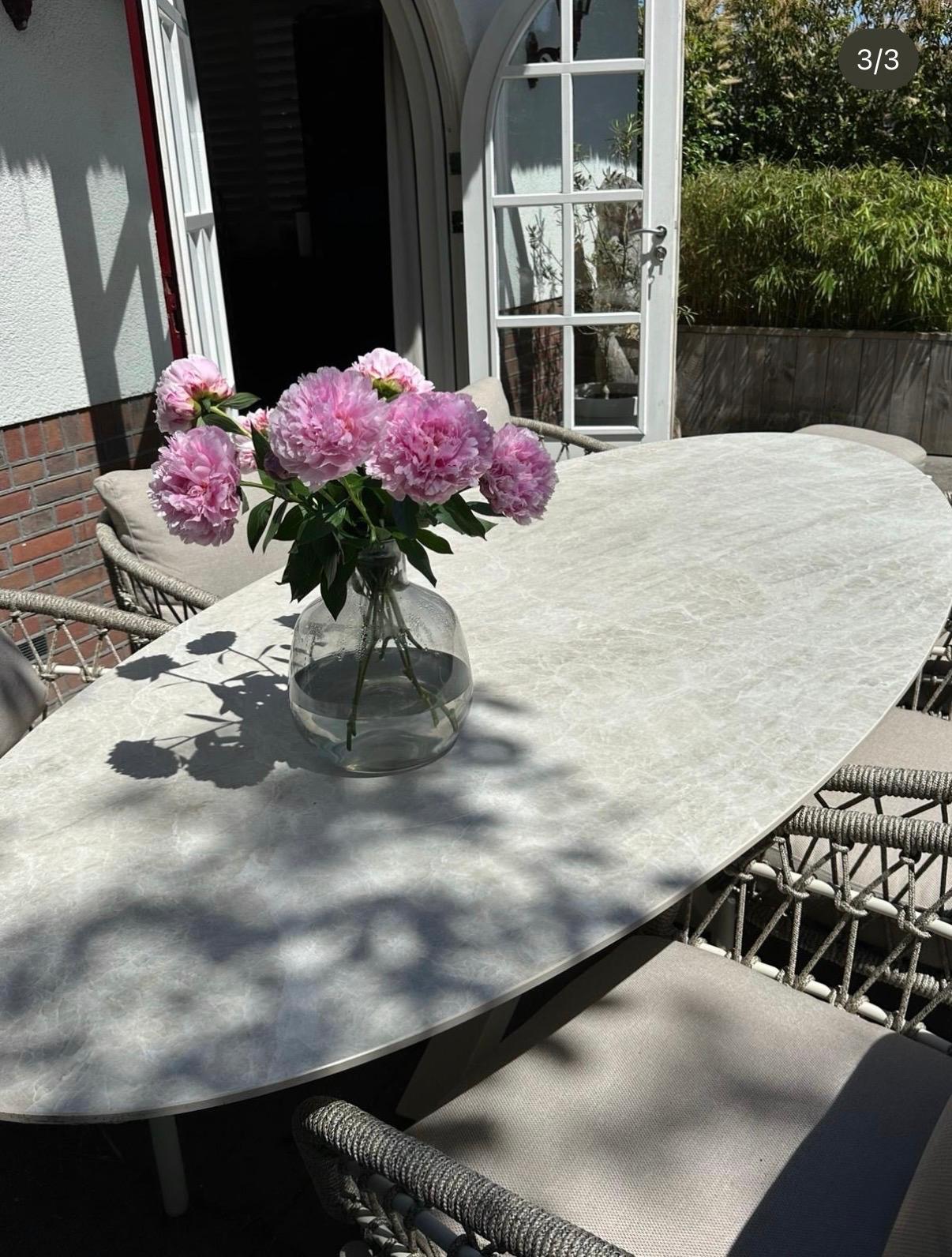 Eettafel Yamuna Spin Halve Cirkel - Afbeelding 3